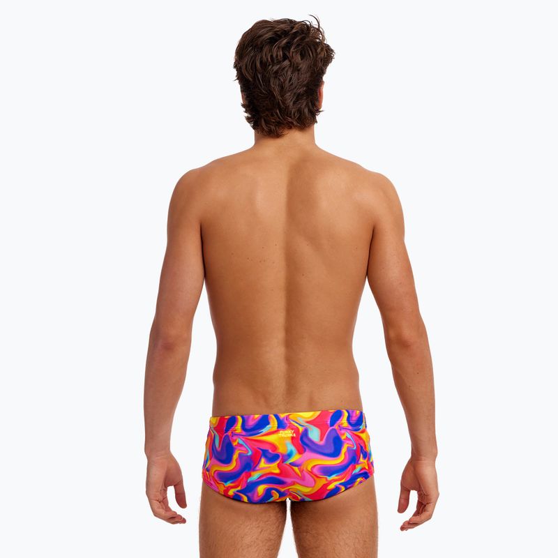 Ανδρικό μαγιό μποξεράκι Funky Trunks Sidewinder Trunks summer swirl 3