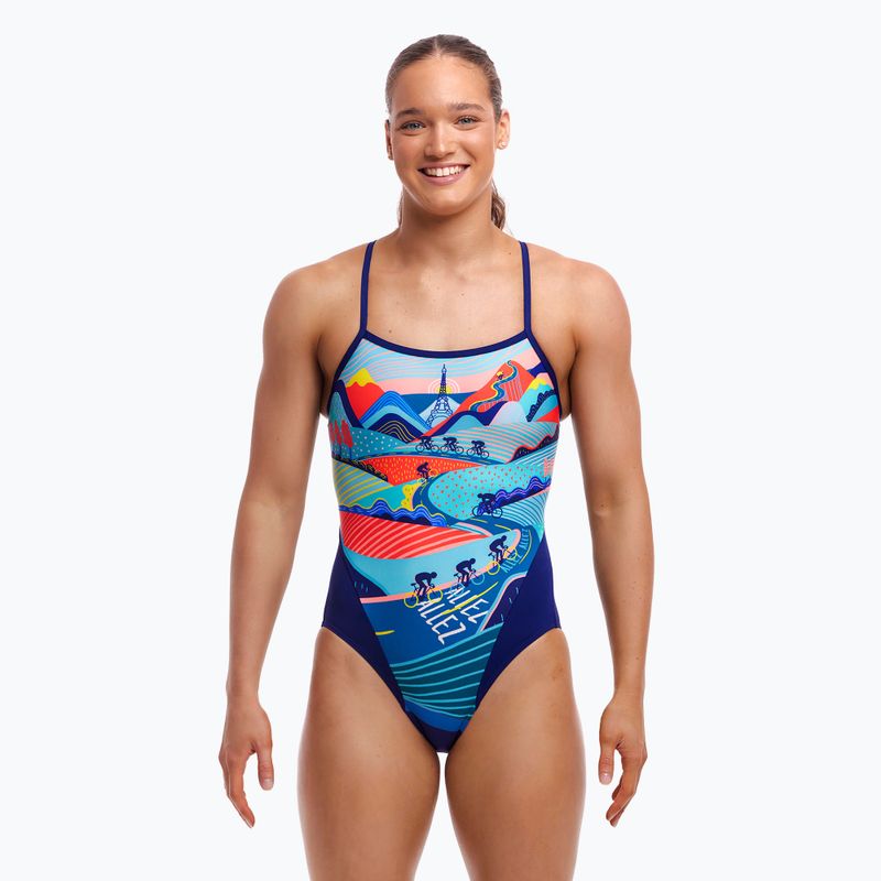 Γυναικείο μαγιό ολόσωμο Funkita Single Strap One Piece vive la funky 2