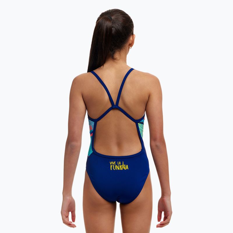 Παιδικό μαγιό ολόσωμο Funkita Single Strap One Piece vive la funky 3