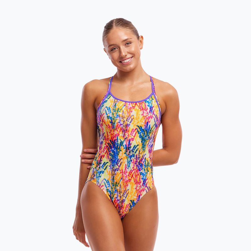 Γυναικείο ολόσωμο μαγιό Funkita Diamond Back One Piece strike a posy