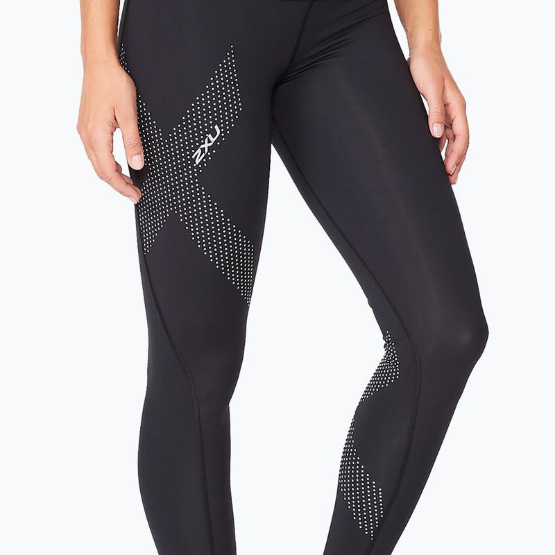 Γυναικείο κολάν προπόνησης 2XU Force Mid-Rise Compression μαύρο WA2864B 5