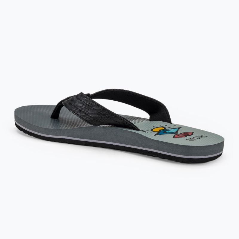 Ανδρικές σαγιονάρες Rip Curl Ripper Open Toe black/grey 3