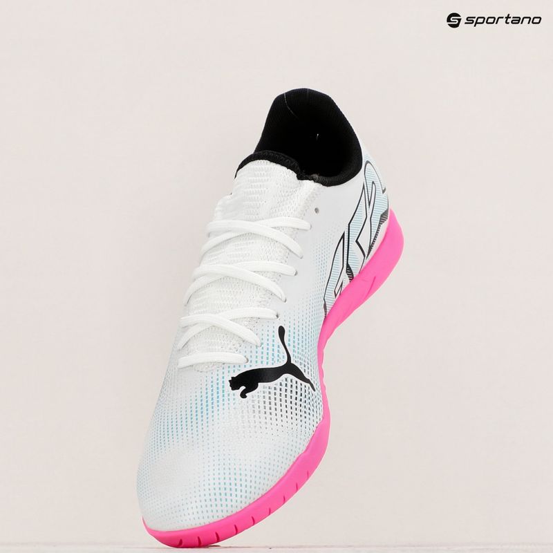 Παπούτσια ποδοσφαίρου PUMA Future 7 Play IT puma white/puma black/poison pink 9