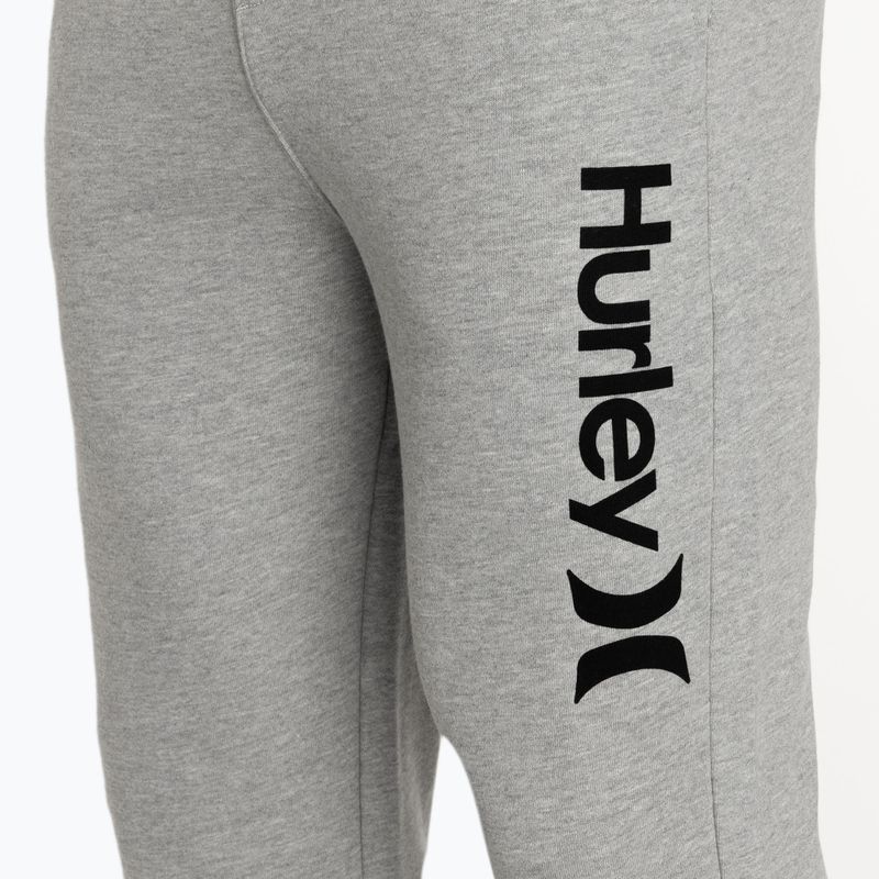 Ανδρικό παντελόνι Hurley O&O Track dark heather grey 3