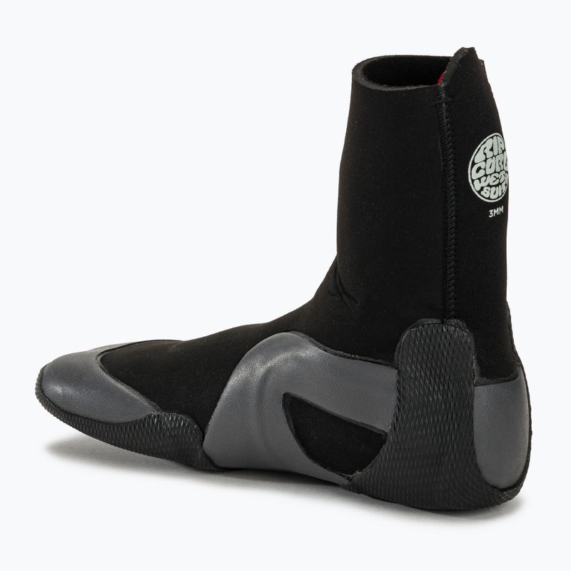 Μπότες από νεοπρέν Rip Curl D/Patrol Round Toe 3 mm black 3