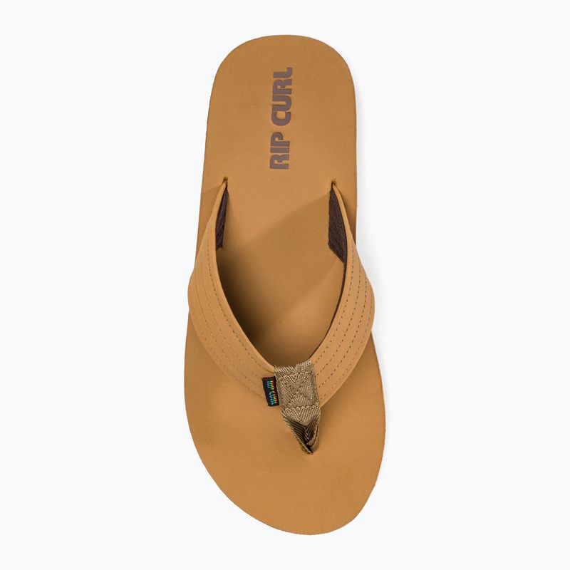 Ανδρικές σαγιονάρες Rip Curl Revival Leather Open Toe tan 5