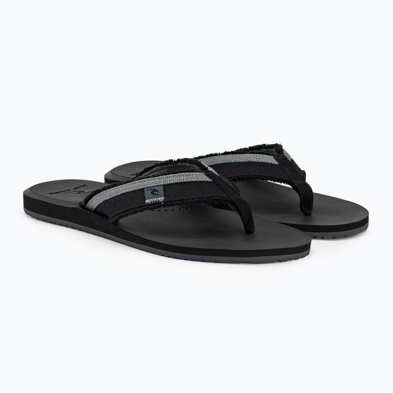 Ανδρικές σαγιονάρες Rip Curl Reactor Open Toe 90 μαύρο 19VMOT 4