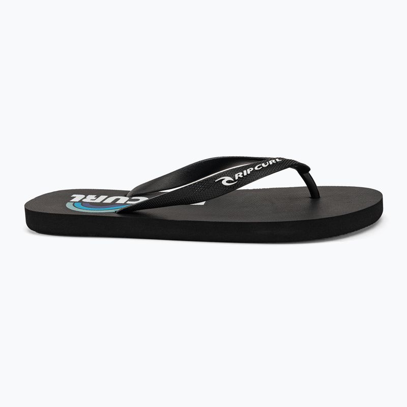 Ανδρικά Rip Curl Surf Revival Logo Open Toe Flip Flops 6244 μαύρο 19YMOT 2