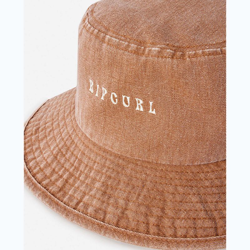 Γυναικείο καπέλο Rip Curl Washed UPF Mid Brim washed brown 5