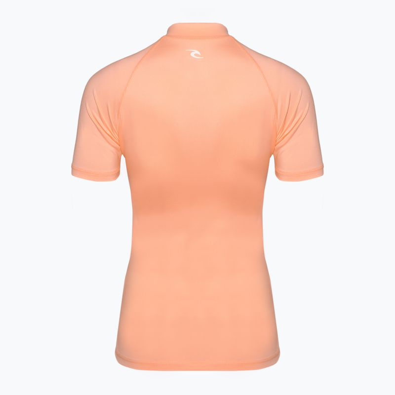 Γυναικείο μπλουζάκι κολύμβησης Rip Curl Classic Surf Upf Rashguard SS bright peach 2