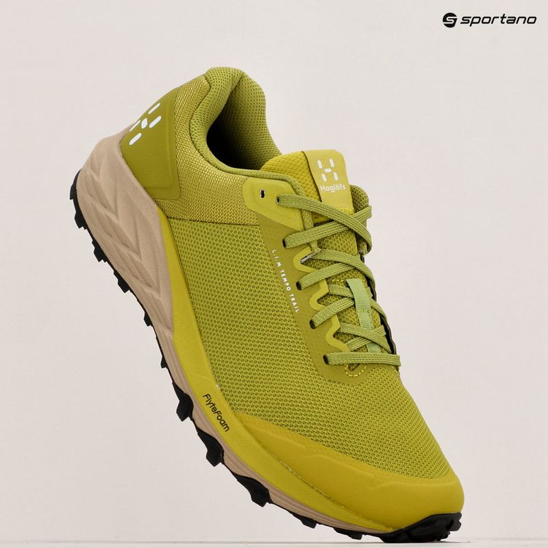 Ανδρικά παπούτσια τρεξίματος Haglöfs L.I.M Tempo Trail Low lime green/aurora 9