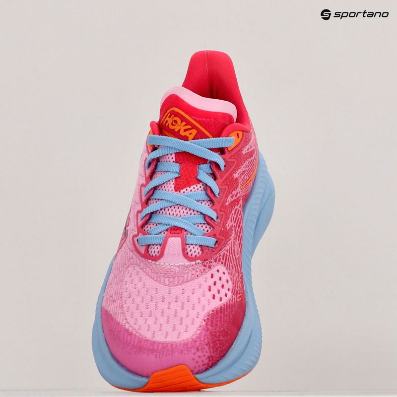 Παιδικά παπούτσια τρεξίματος HOKA Mach 6 peony/cerise 9