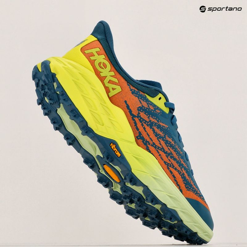 Ανδρικά παπούτσια τρεξίματος HOKA Speedgoat 5 Wide blue coral/evening primorose 11