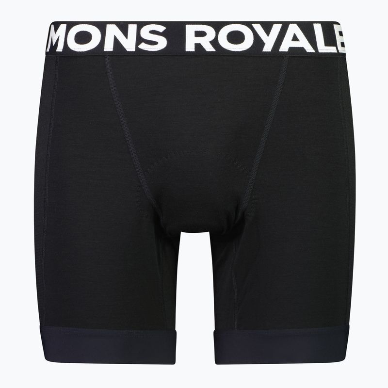 Ανδρικό μποξεράκι ποδηλασίας Mons Royale Epic Merino Bike Liner black 4