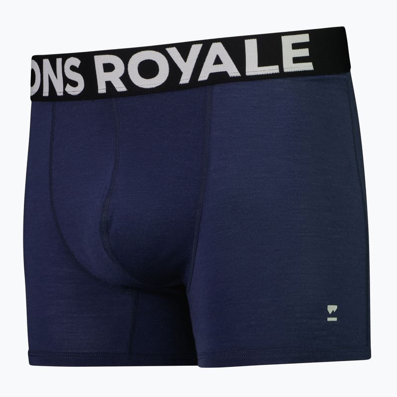 Ανδρικό θερμικό μποξεράκι Mons Royale Hold 'em Shorty Merino midnight 2