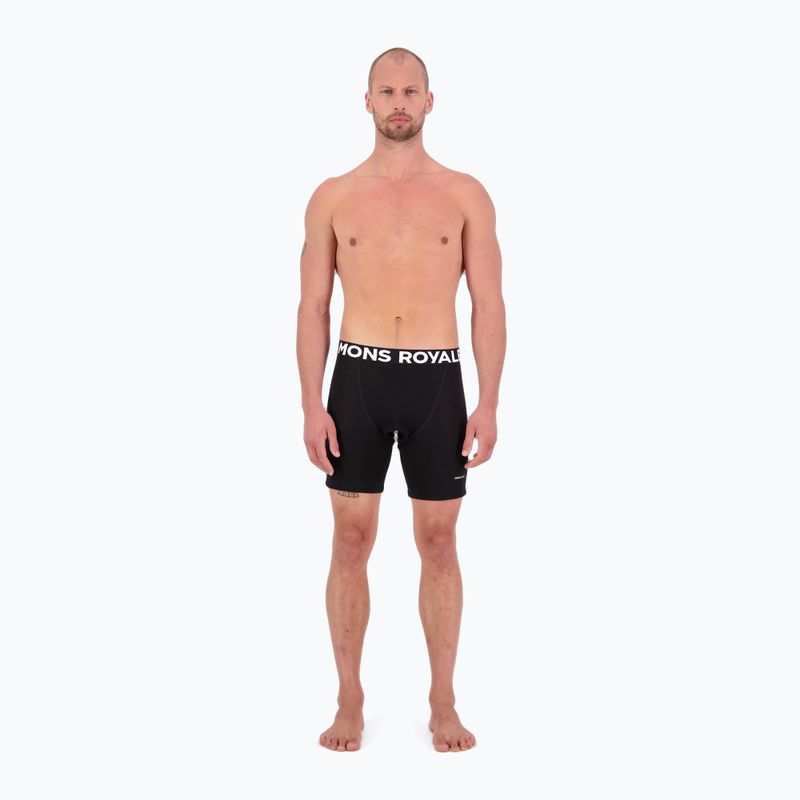 Ανδρικό μποξεράκι ποδηλασίας Mons Royale Low Pro Merino Aircon Bike Short black 2