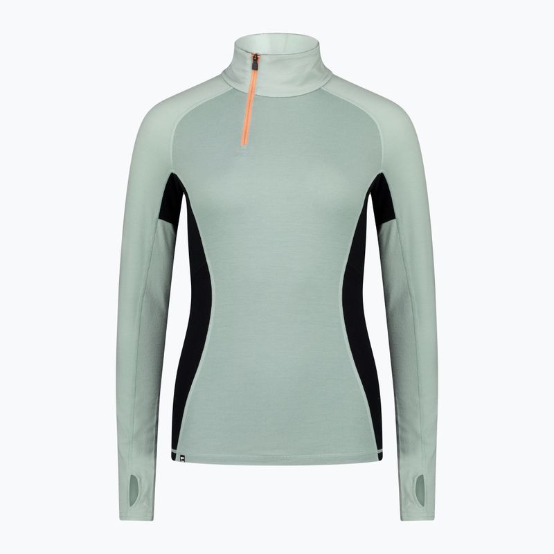 Ανδρικό θερμικό μακρυμάνικο Mons Royale Olympus Merino Base Layer 1/2 Zip dew/ black 5