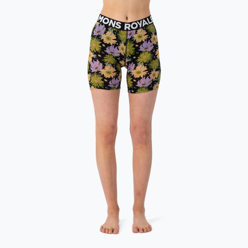 Γυναικείο μποξεράκι ποδηλασίας Mons Royale Low Pro Merino Aircon Bike Short alpine bloom