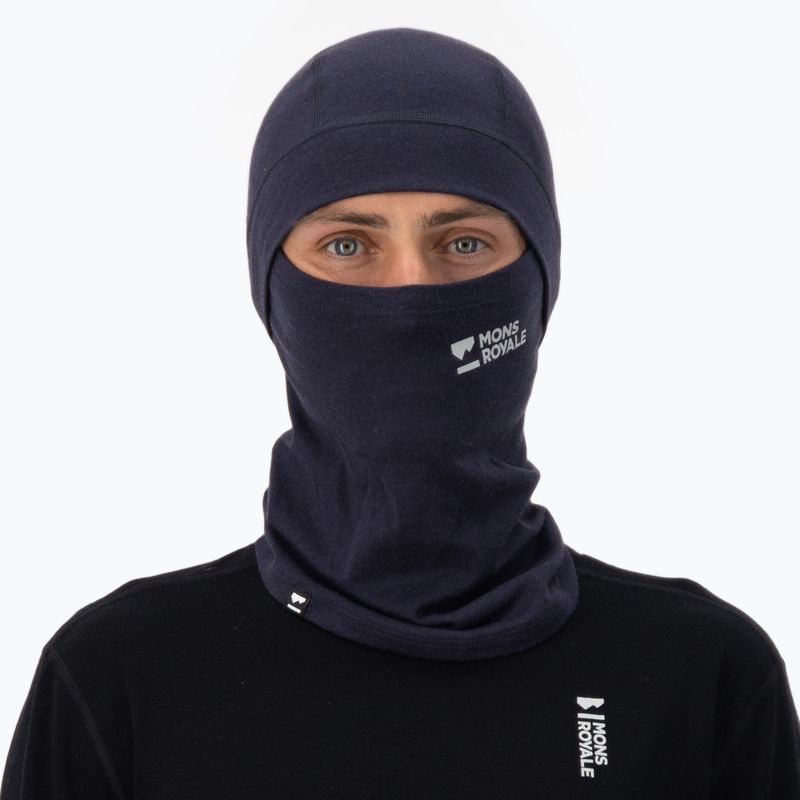 Μπαλακλάβα Mons Royale Olympus Merino Balaclava 9 iron 3