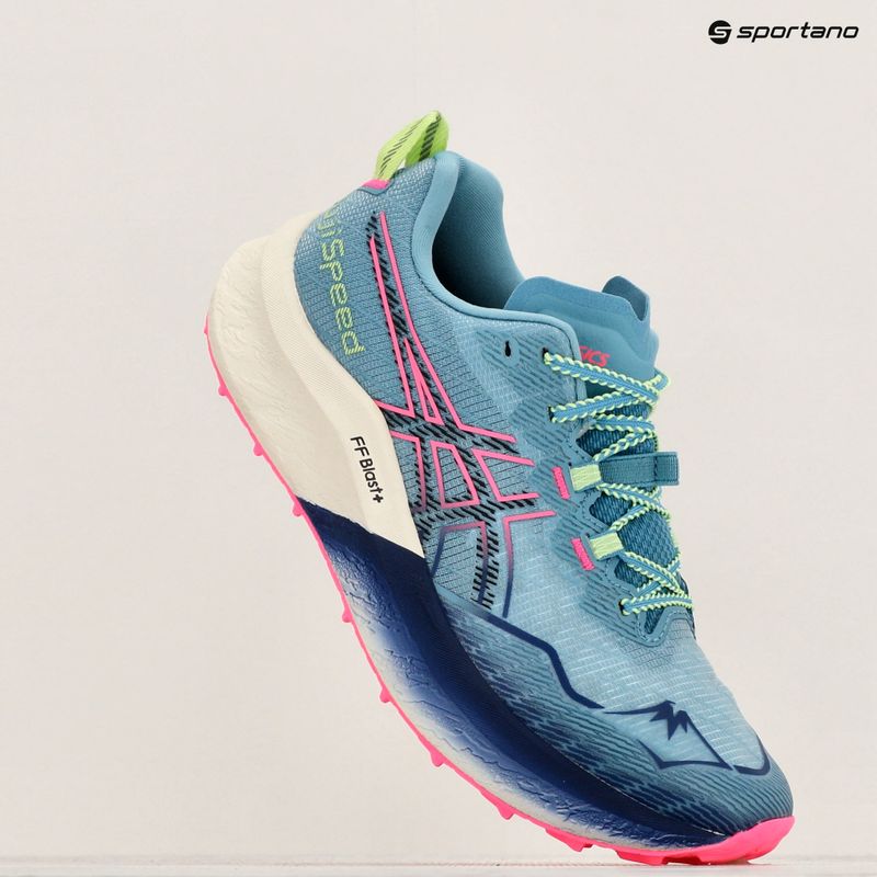 Γυναικεία παπούτσια τρεξίματος ASICS Fujispeed 2 gris blue/black 11