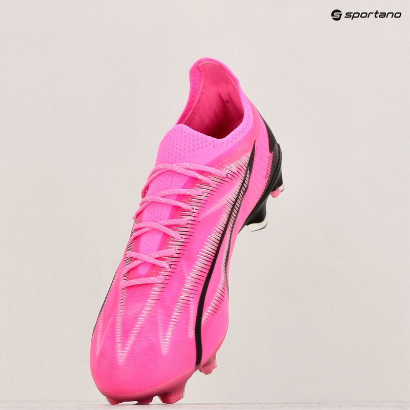 PUMA Ultra Play FG/AG μπότες ποδοσφαίρου poison pink/puma white/puma black 9