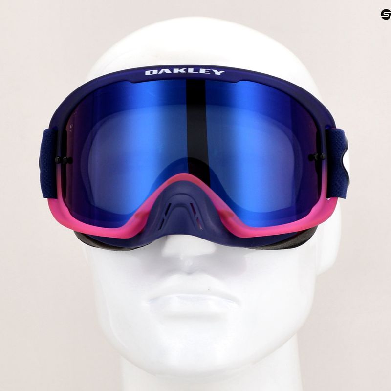 Γυαλιά ποδηλασίας Oakley O Frame 2.0 Pro MTB tld navy stripes/black ice iridium 9