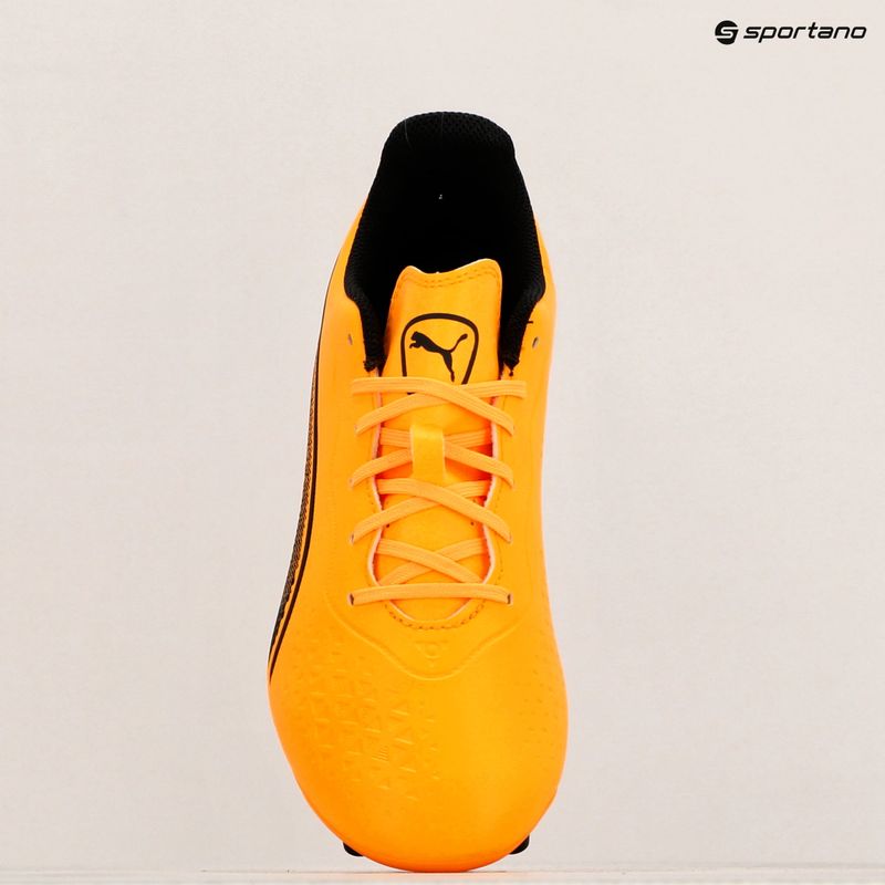 Παπούτσια ποδοσφαίρου PUMA King Match Fg/Ag sun stream/puma black/sunset glow 9