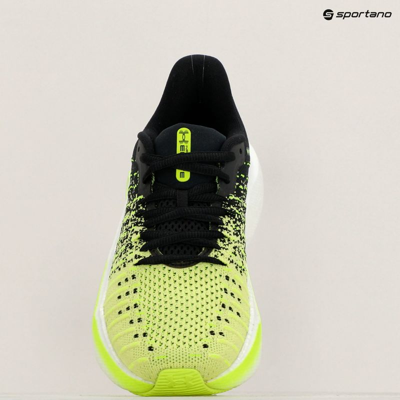 Under Armour Infinite Elite γυναικεία παπούτσια για τρέξιμο μαύρο/ηχοκίτρινο/κίτρινο υψηλής ορατότητας 13