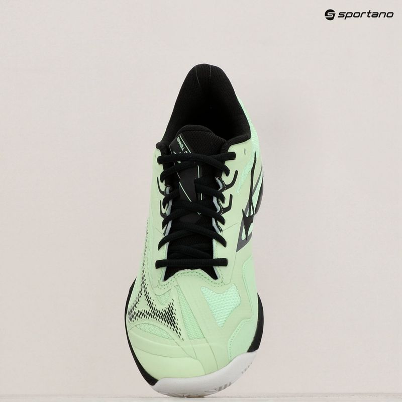 Ανδρικά παπούτσια τένις Mizuno Wave Exceed Light 2 AC patina πράσινο/μαύρο/λευκό 9