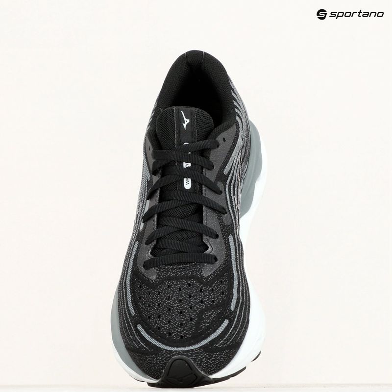 Ανδρικά παπούτσια τρεξίματος Mizuno Wave Skyrise 4 black/white/stormweather 9