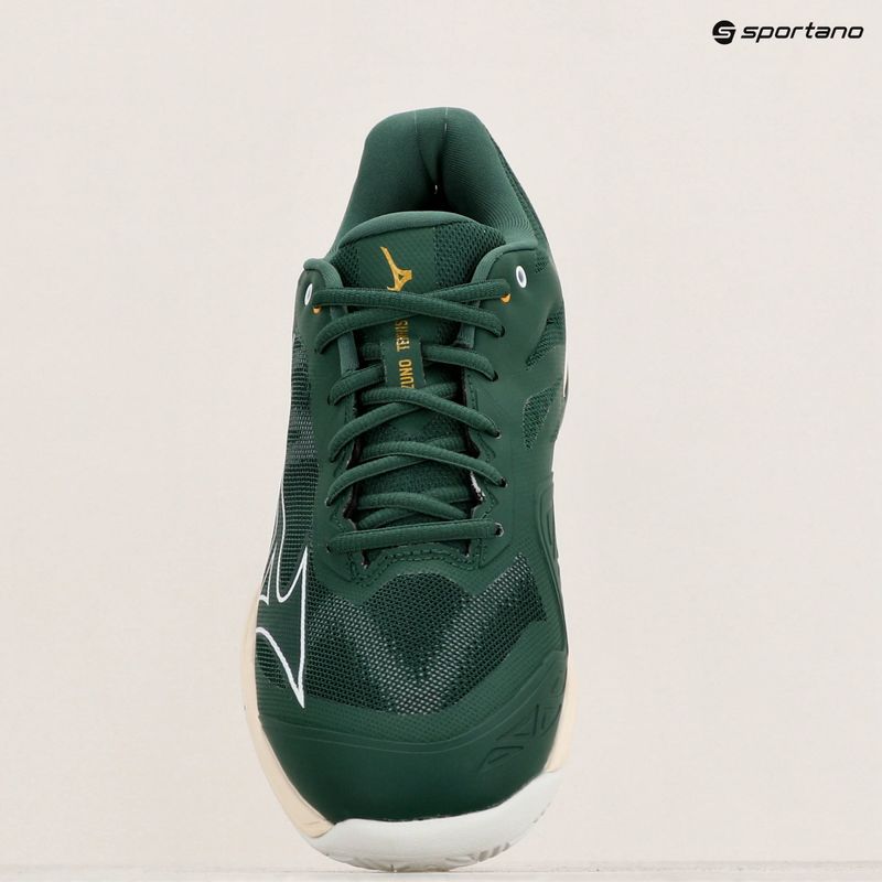 Ανδρικά παπούτσια τένις Mizuno Wave Exceed Light AC pine needle/white/papyrus 9