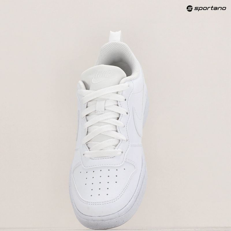 Γυναικεία παπούτσια Nike Court Borough Low Recraft white/white/white 9