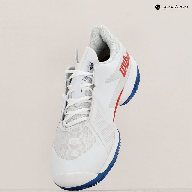 Ανδρικά παπούτσια τένις Wilson Kaos Swift 1.5 Clay white/deja vu blue/wilson red 9