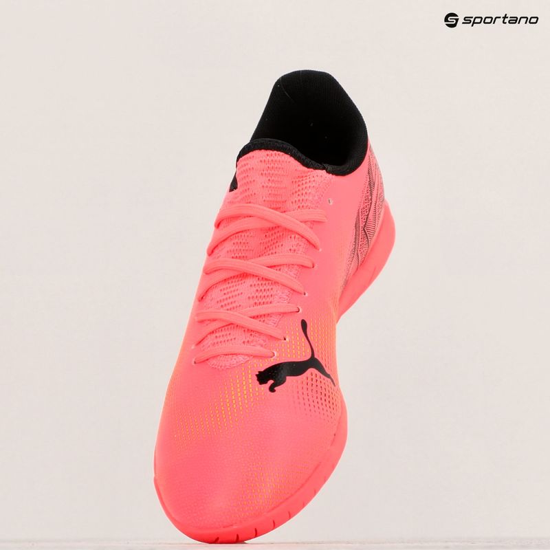 PUMA Future 7 Play IT μπότες ποδοσφαίρου sunset glow/puma black/sun stream 16