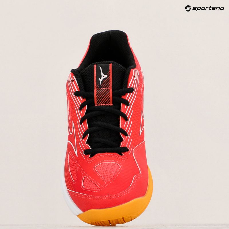 Ανδρικά παπούτσια βόλεϊ Mizuno Cyclone Speed 4 radiant red/white/carrot curl 15