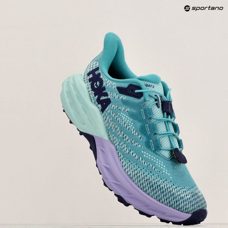 Παιδικά παπούτσια τρεξίματος HOKA Speedgoat 5 ocean mist/lilac mist 11