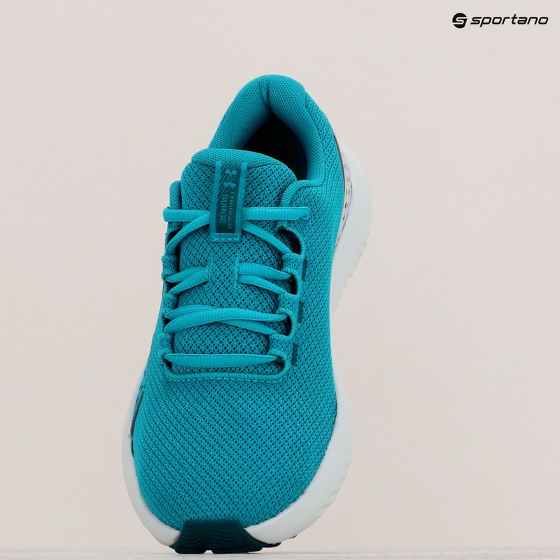 Ανδρικά αθλητικά παπούτσια Under Armour Charged Surge 4 circuit teal/halo gray/hydro teal running shoes 9