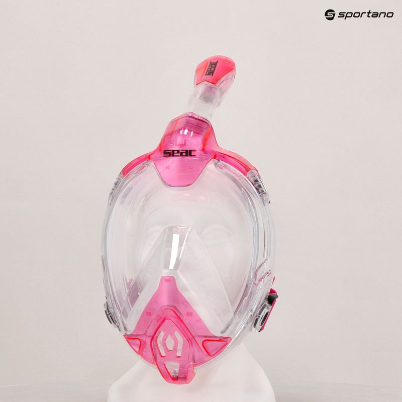 Μάσκα κολύμβησης SEAC Libera transparent/pink 7