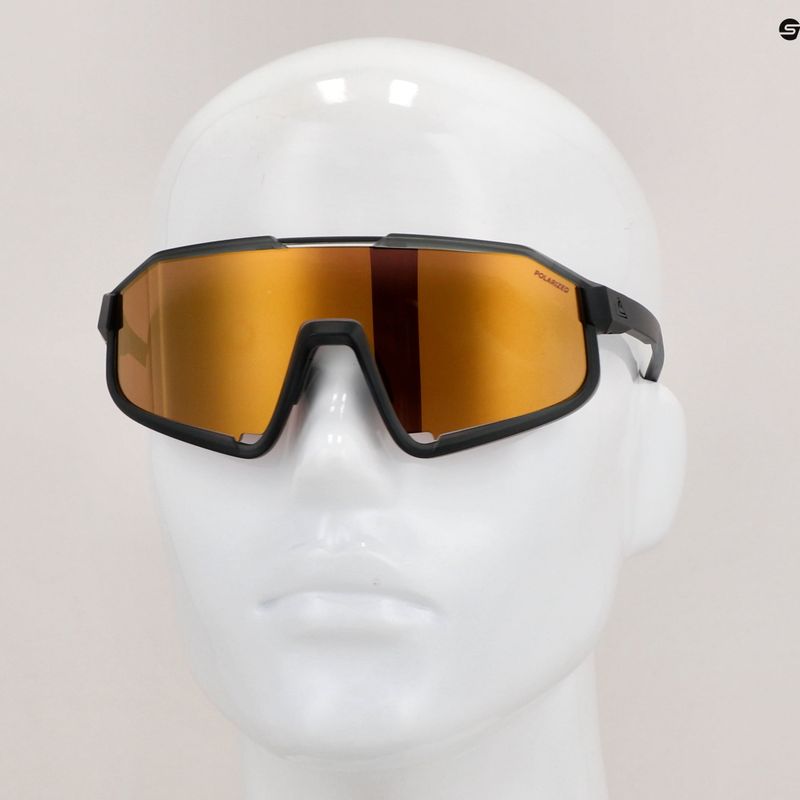 Ανδρικά γυαλιά ηλίου Quiksilver Slash Polarised smoke/gold 7