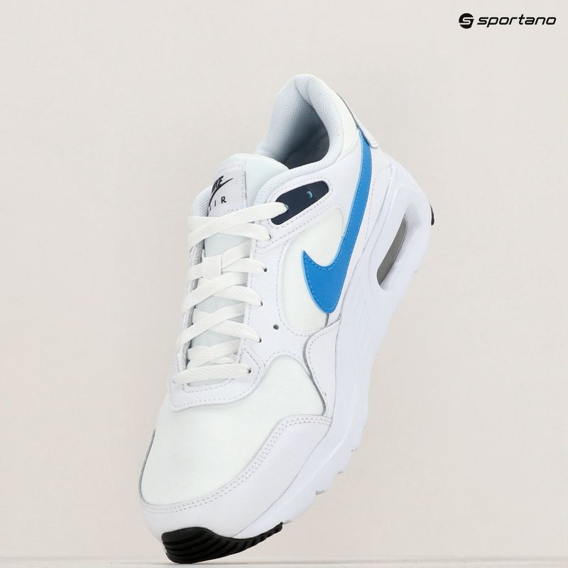 Ανδρικά παπούτσια Nike Air Max Sc λευκό / μπλε / λευκό / γαλάζιο φωτογραφικό χρώμα 9