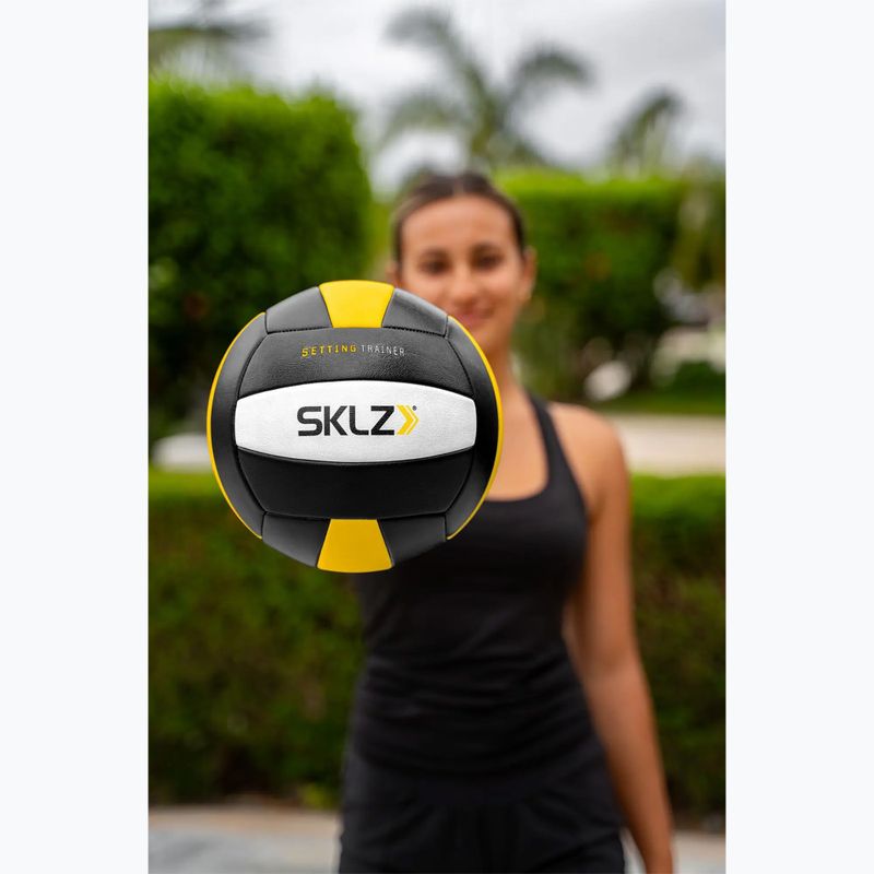 SKLZ Setting Trainer βόλεϊ μαύρο/κίτρινο/λευκό 3