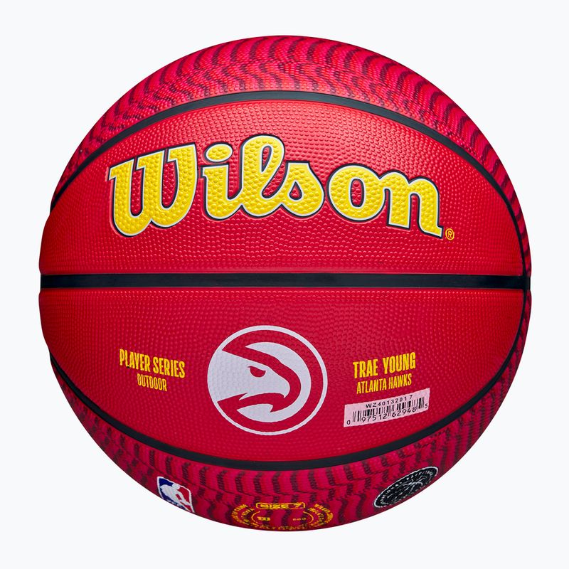 Wilson NBA Player Icon Outdoor Trae μπάσκετ WZ4013201XB7 μέγεθος 7 6