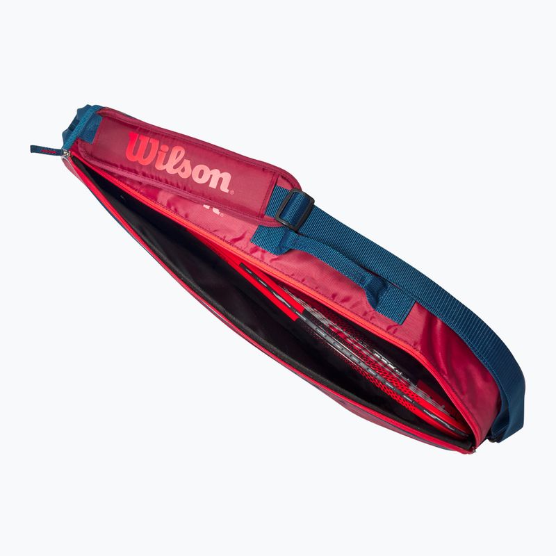 Wilson Junior 3 Pack παιδική τσάντα τένις κόκκινη WR8023903001 6