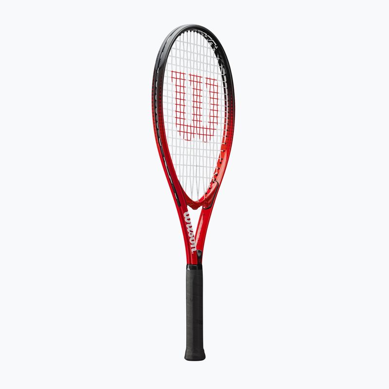 Wilson Pro Staff Precision 26 κόκκινη/μαύρη παιδική ρακέτα τένις WR133610H 8