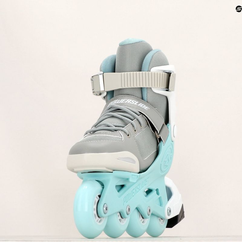 Παιδικά πατίνια Powerslide Rocket grey/teal 22