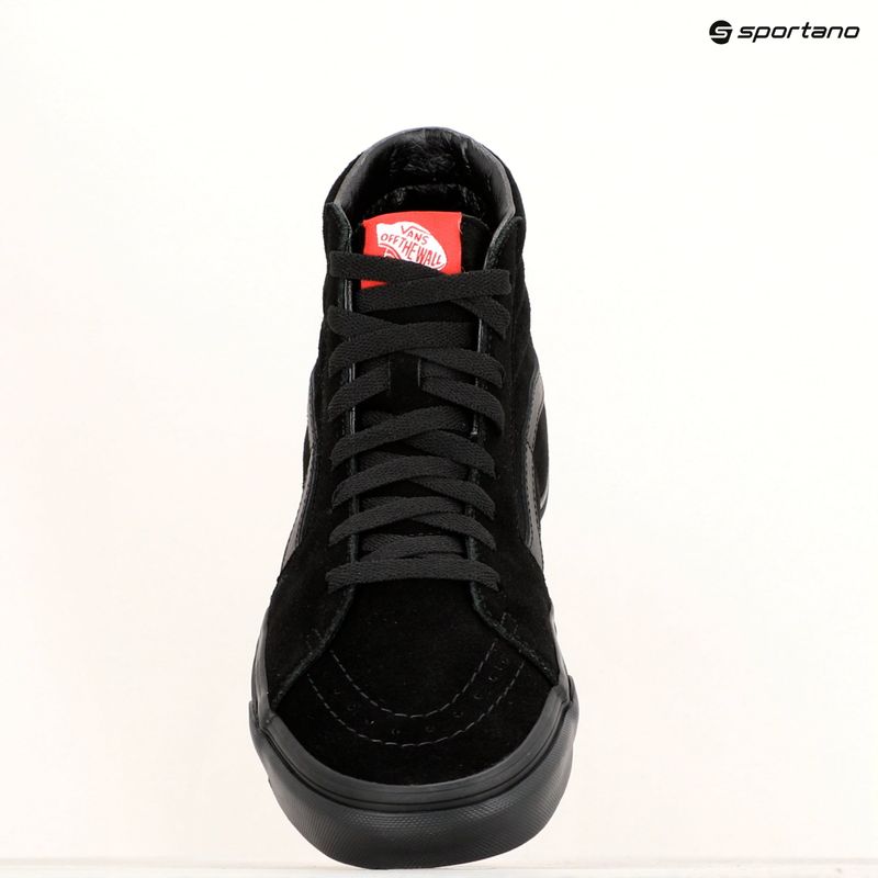 Vans Ua Sk8-Hi μαύρα/μαύρα παπούτσια 9