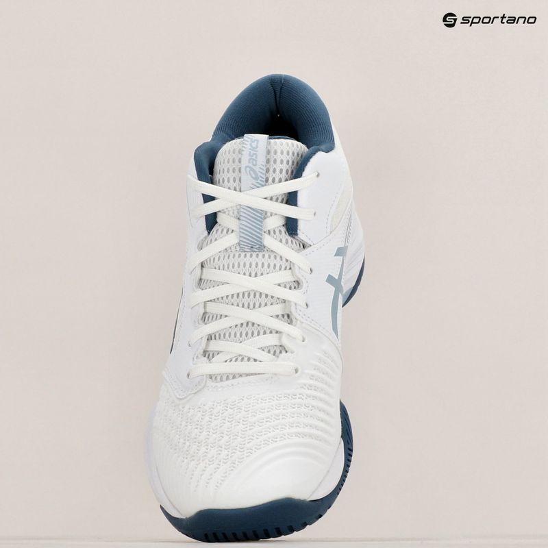 Ανδρικά παπούτσια ASICS Netburner Ballistic FF MT 3 white/vintage indigo 11