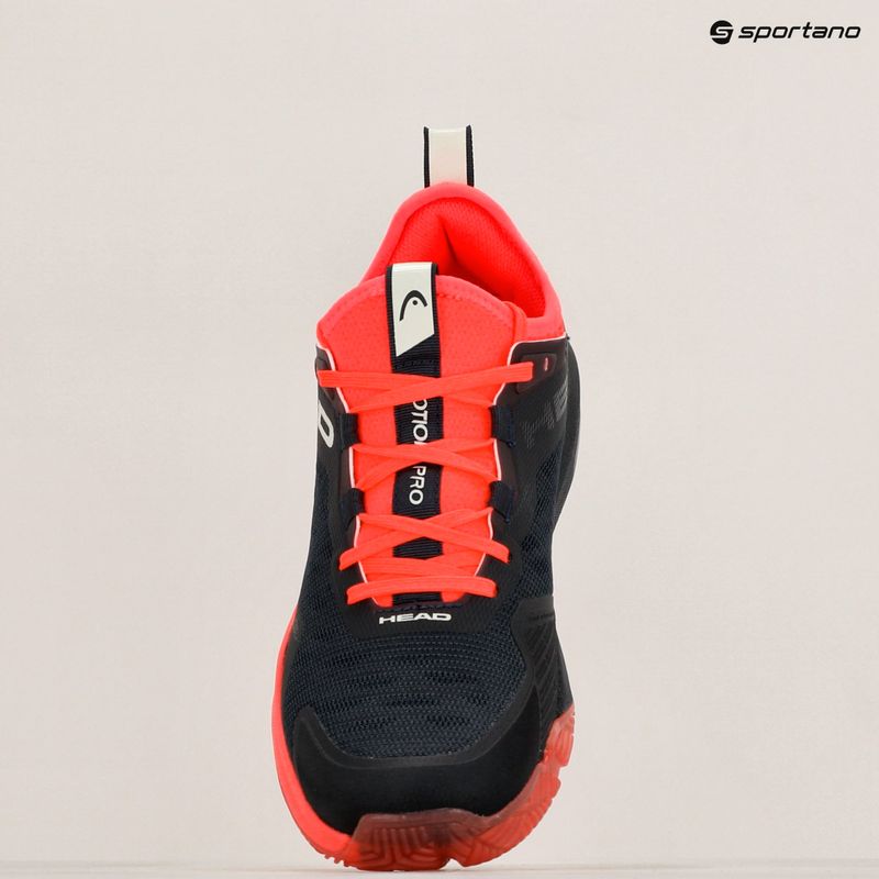 HEAD Motion Pro Padel ανδρικά παπούτσια padel blueberry/fiery coral 10