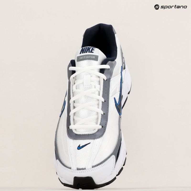 Ανδρικά παπούτσια για τρέξιμο Nike Initiator white/metallic cool grey/obsidian 9