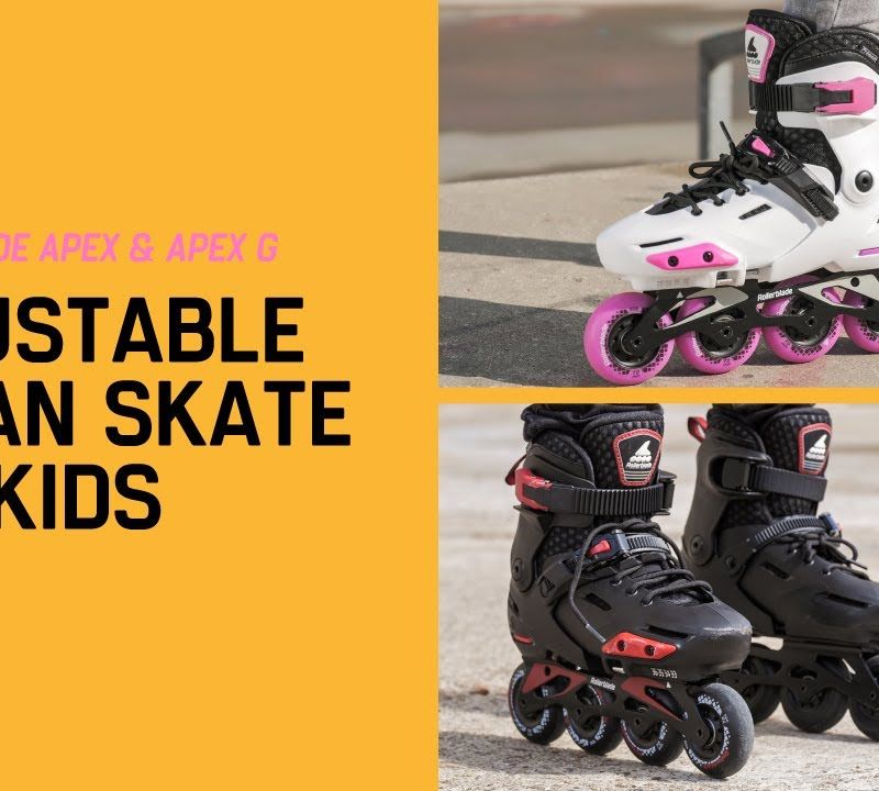 Rollerblade Apex 3WD παιδικά πατίνια μαύρα 07221400 1A1 14